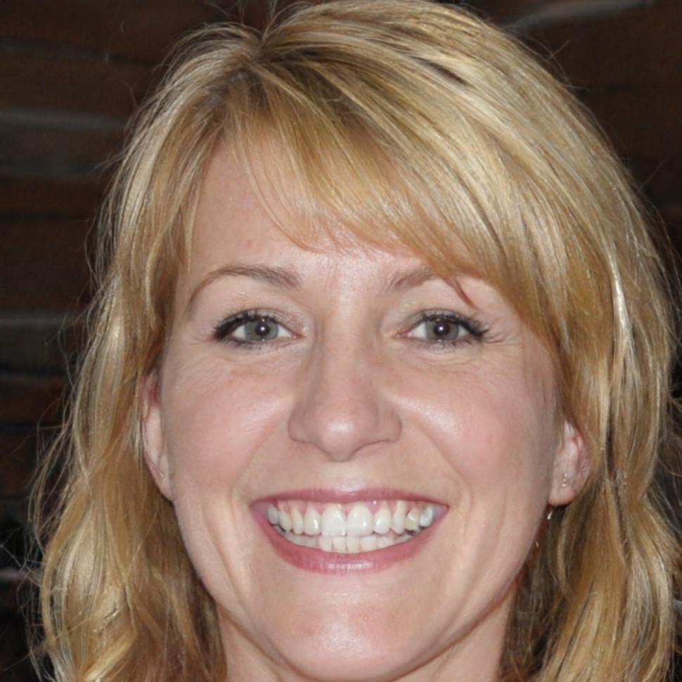 Teilnehmerin während einer Gruppendiskussion