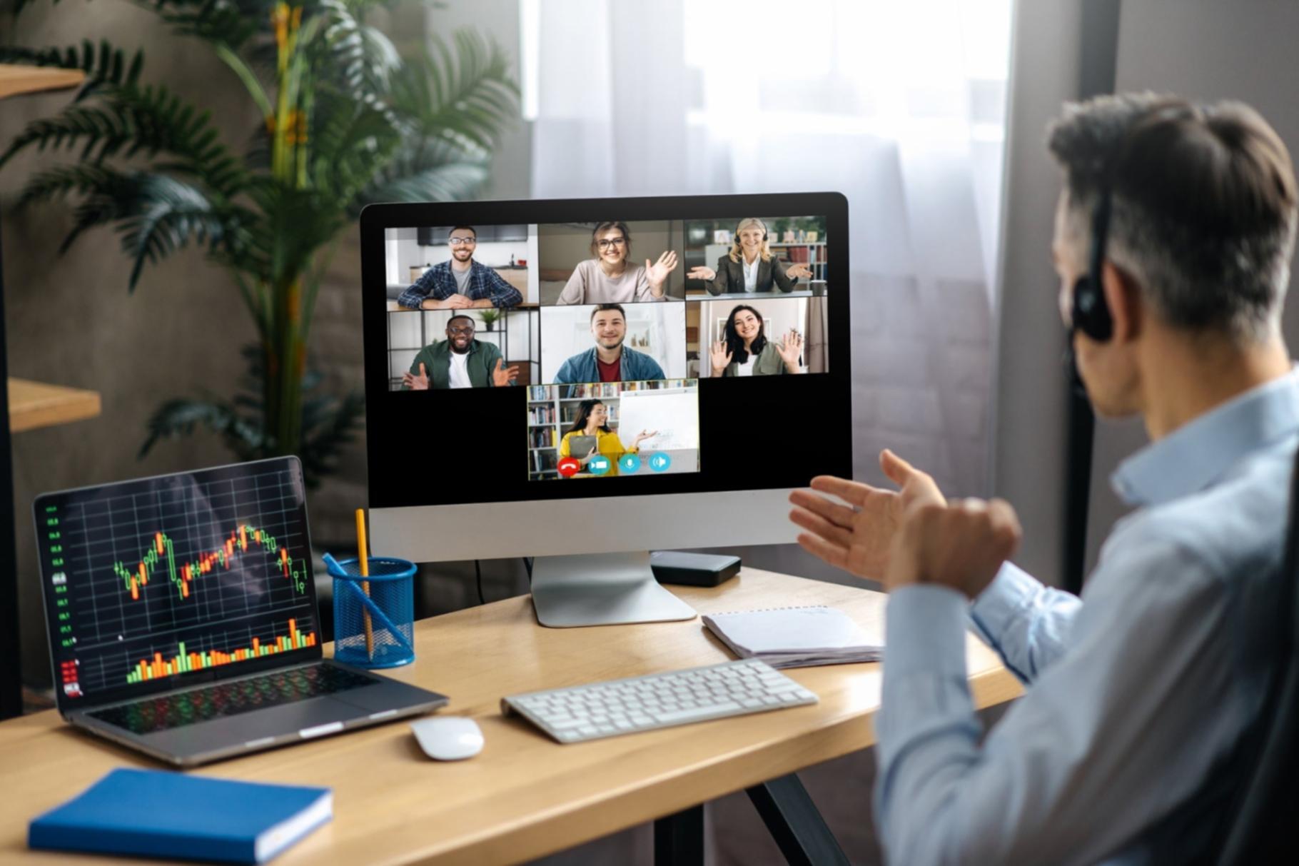 Gruppenübung während Team-Workshop